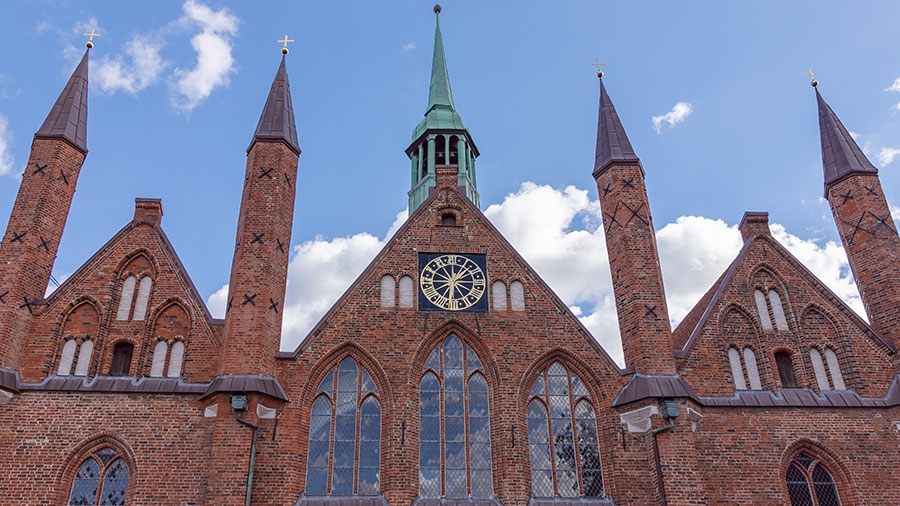 Das historische Heiligen-Geist-Hospital in Lübeck.