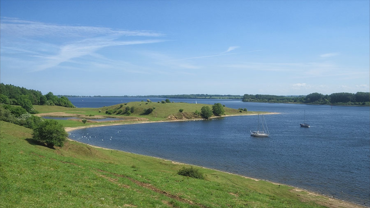 Das Dummersdorfer Ufer in Schleswig Holstein.