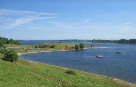 Das Dummersdorfer Ufer in Schleswig Holstein.