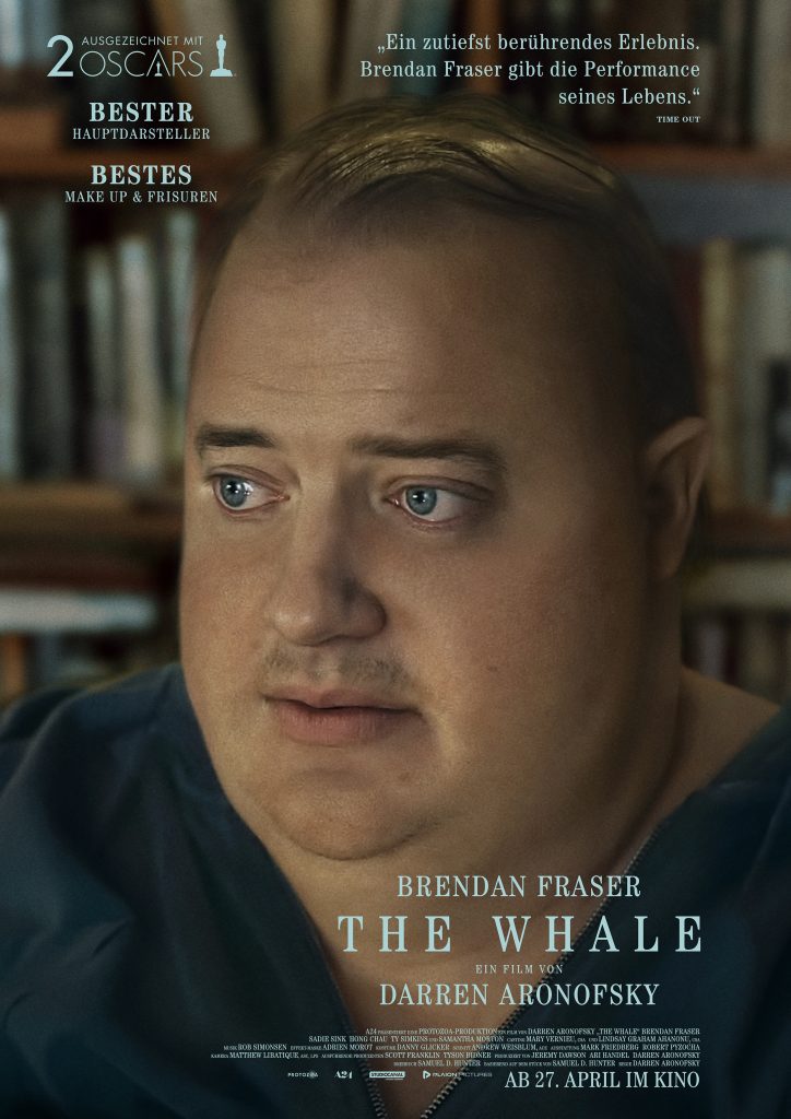Das Filmplakat für den neuen Film "The Whale".