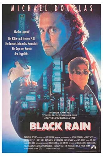 Das Filmplakat zu Black Rain.