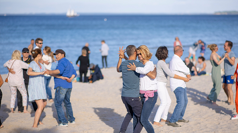 Salsa on the Beach letztes Jahr.