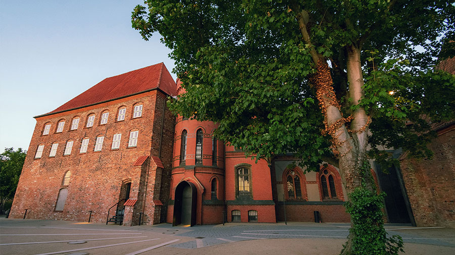 Das Burgkloster beim Europäischen Hansemuseum.
