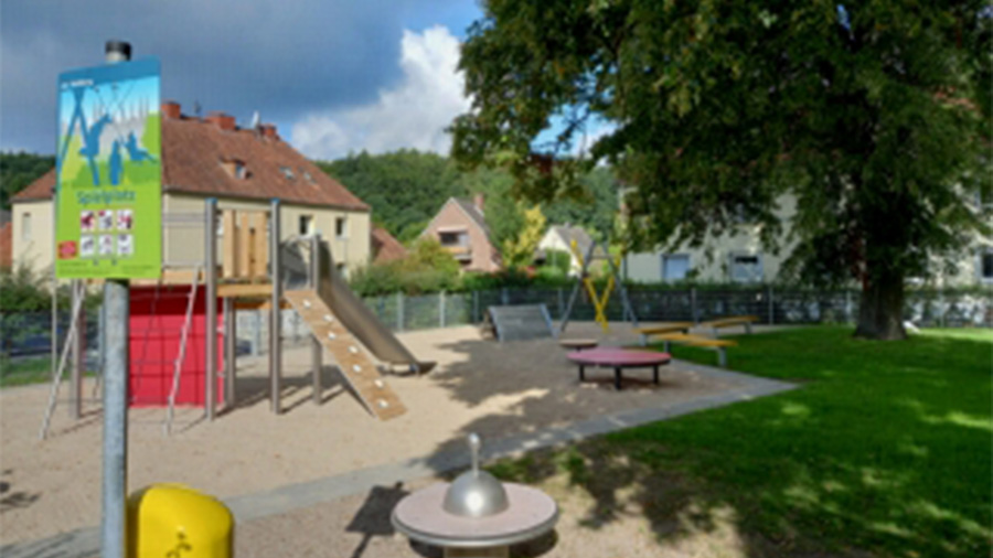 Neuer Kinderspielplatz in Kücknitz