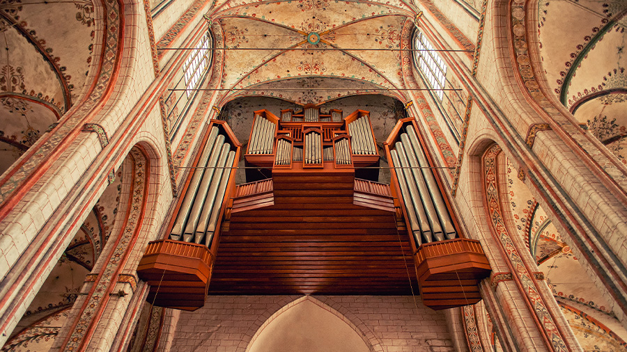 Die Orgel in der Marienkirche