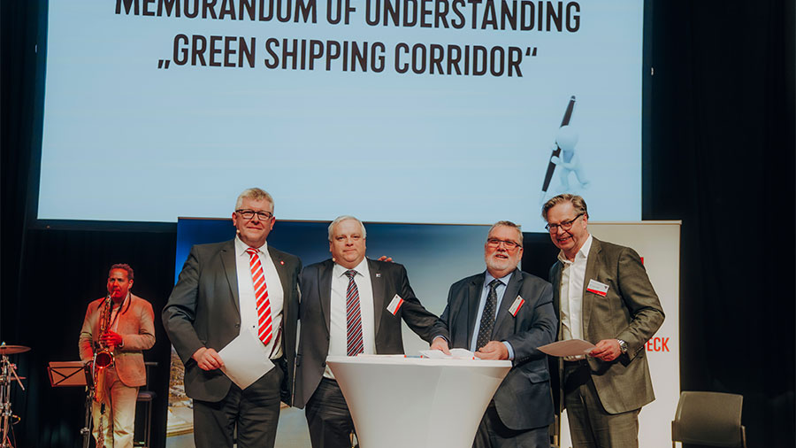Grüner Schiffahrtskorridor zwischen Deutschland und Schweden