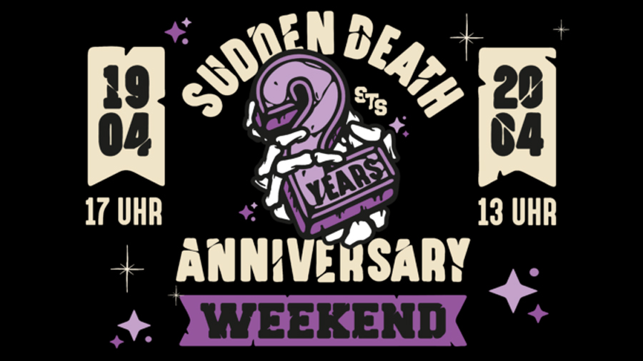 Sudden Death Logo und 2nd Anniverary