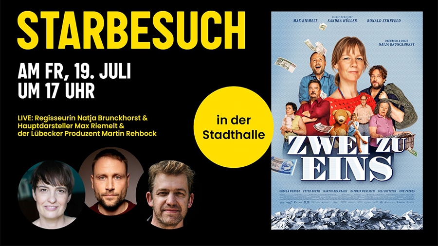 Banner des CineStar des Filmes Zwei zu Eins